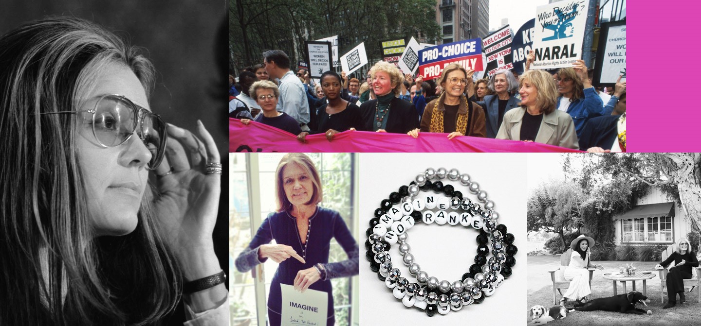 Gloria Steinem bracelet